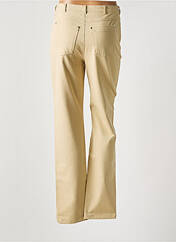 Pantalon droit beige LUCIA pour femme seconde vue