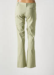 Pantalon droit vert NICE THINGS pour femme seconde vue