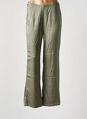 Pantalon droit vert YERSE pour femme seconde vue