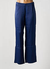 Pantalon large bleu NICE THINGS pour femme seconde vue