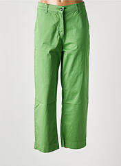 Pantalon large vert NICE THINGS pour femme seconde vue