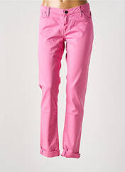 Pantalon slim rose NICE THINGS pour femme seconde vue