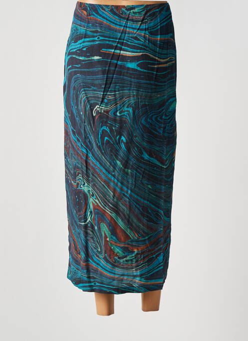 Jupe longue bleu NICE THINGS femme