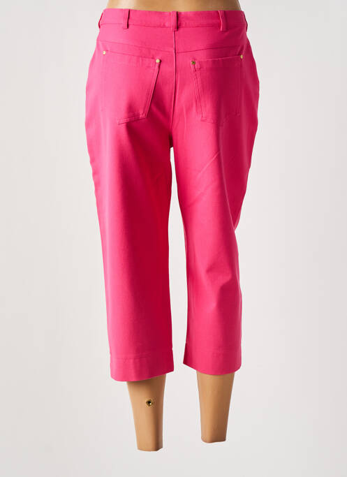 Pantacourt rose LUCIA pour femme