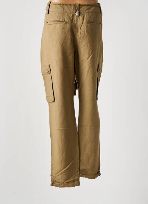 Pantalon cargo vert I.CODE (By IKKS) pour femme