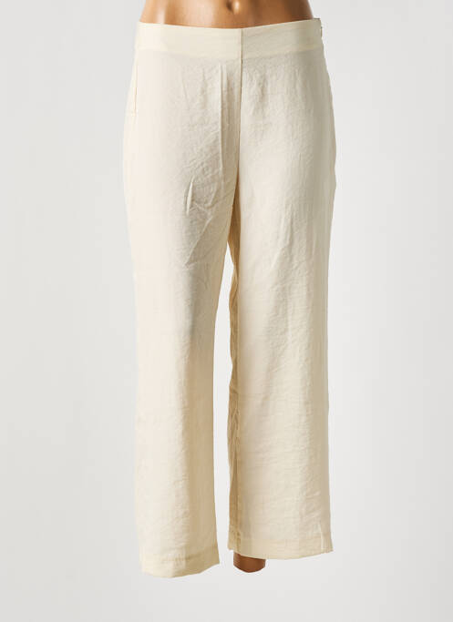 Pantalon chino beige NICE THINGS pour femme