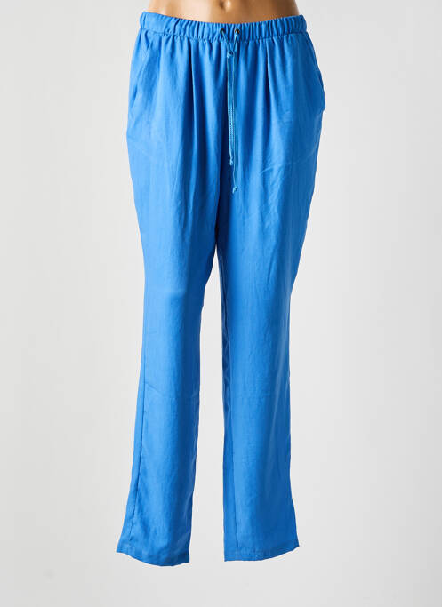 Pantalon chino bleu YERSE pour femme