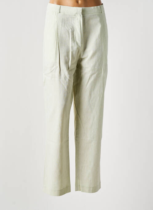 Pantalon chino vert YERSE pour femme