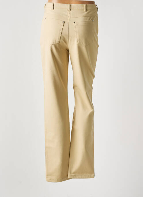 Pantalon droit beige LUCIA pour femme