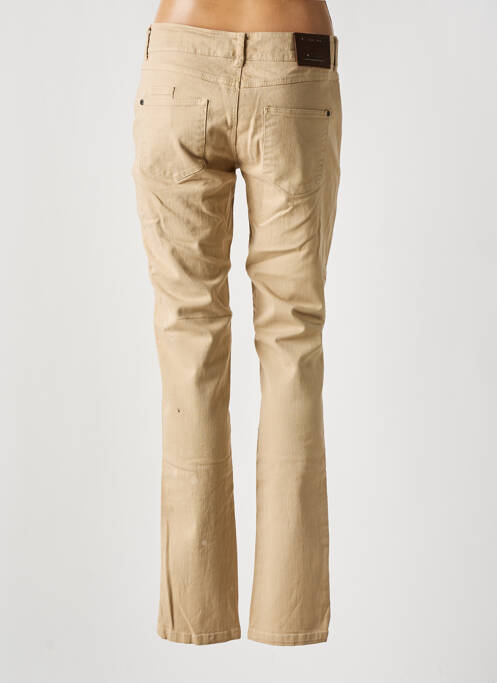 Pantalon slim marron I.CODE (By IKKS) pour femme