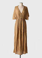 Robe longue beige BY BAR pour femme seconde vue