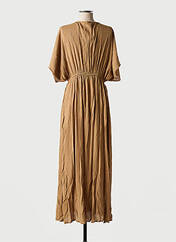 Robe longue beige BY BAR pour femme seconde vue