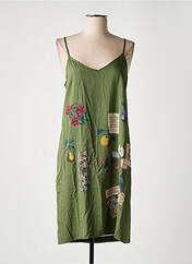 Robe mi-longue vert NICE THINGS pour femme seconde vue