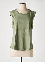 T-shirt vert YERSE pour femme seconde vue