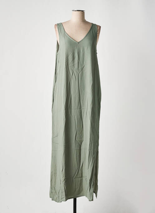 Robe longue vert YERSE pour femme