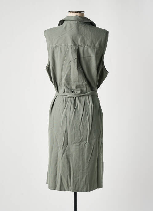 Robe mi-longue vert YERSE pour femme
