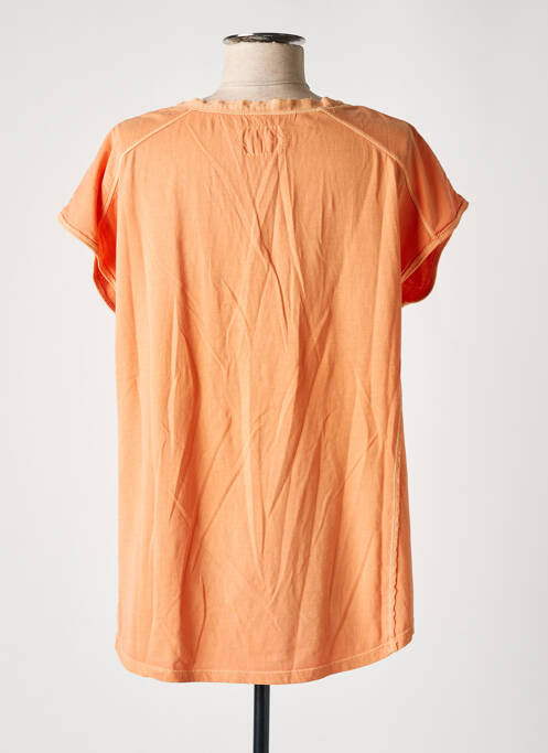 T-shirt orange YERSE pour femme