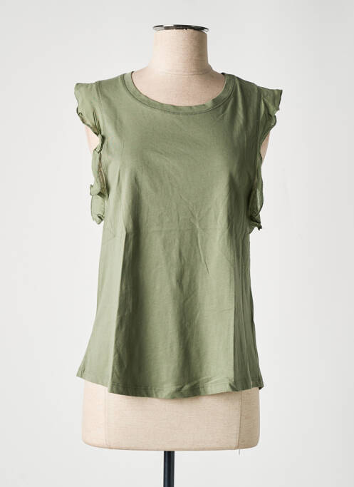 T-shirt vert YERSE pour femme