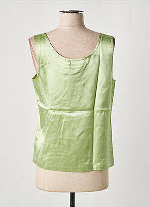 Top coupe fluide sans manche vert NICE THINGS femme