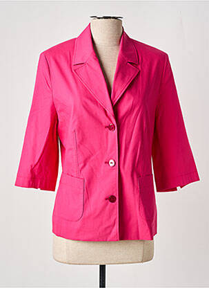 Blazer poches rose LUCIA femme