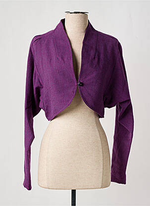 Veste casual finition intérieure doublée violet NOA NOA femme