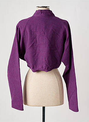 Veste casual finition intérieure doublée violet NOA NOA femme