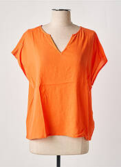 Blouse orange NICE THINGS pour femme seconde vue