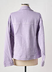 Veste casual violet YERSE pour femme seconde vue