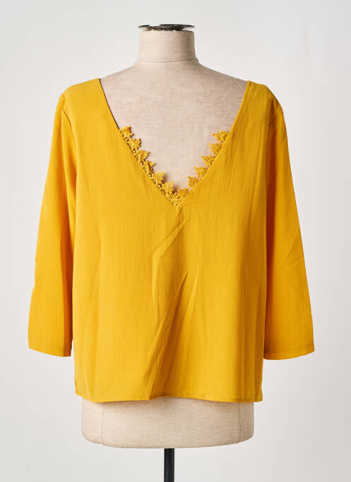 Blouse jaune NOEMIE & CO femme
