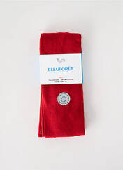 Collants rouge BLEU FORET pour femme seconde vue