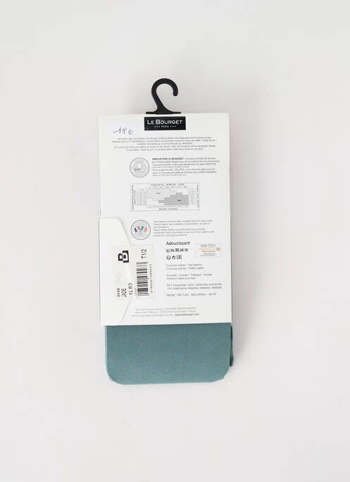 Collants vert LE BOURGET pour femme