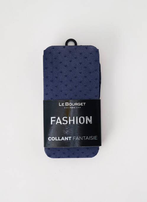 Collants bleu LE BOURGET pour femme