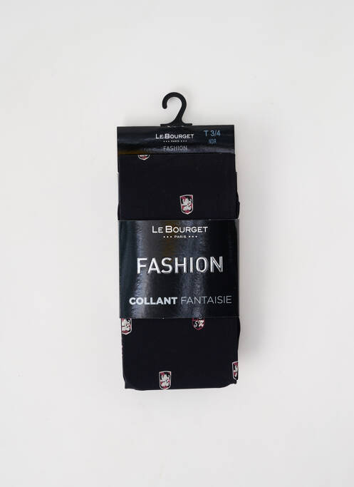 Collants noir LE BOURGET pour femme