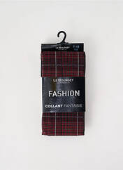 Collants rouge LE BOURGET pour femme seconde vue