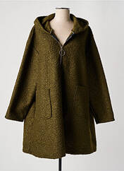 Manteau long vert NEW COLLECTION pour femme seconde vue