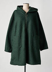 Manteau long vert fonce NEW COLLECTION pour femme seconde vue