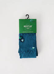 Collants bleu BERTHE AUX GRANDS PIEDS pour femme seconde vue