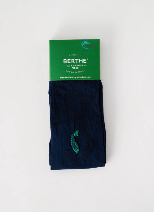 Collants bleu BERTHE AUX GRANDS PIEDS pour femme