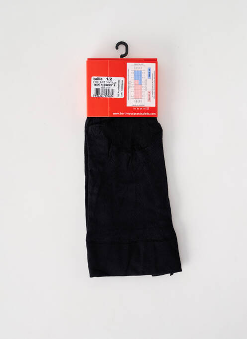 Collants noir BERTHE AUX GRANDS PIEDS pour femme