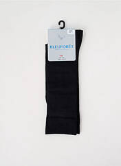 Chaussettes noir BLEU FORET pour femme seconde vue