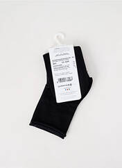 Chaussettes noir LE BOURGET pour femme seconde vue