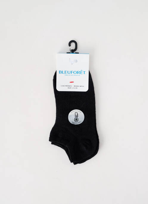 Chaussettes noir BLEU FORET pour femme