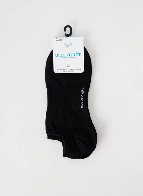 Chaussettes noir BLEU FORET pour femme