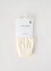 Chaussettes beige LE BOURGET pour femme seconde vue