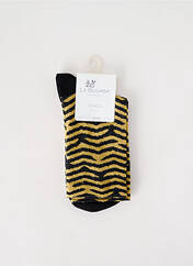 Chaussettes noir LE BOURGET pour femme seconde vue