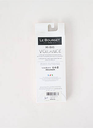 Chaussettes légère et transparente bleu LE BOURGET femme