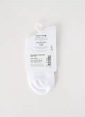 Chaussettes blanc LE BOURGET pour femme seconde vue