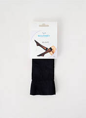 Chaussettes noir BLEU FORET pour femme seconde vue