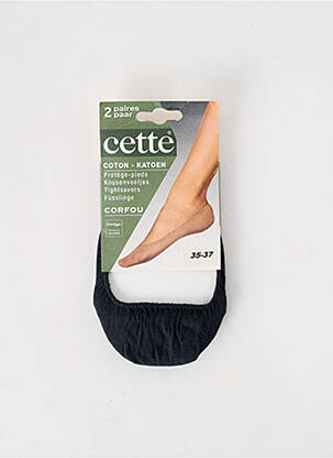 Chaussettes noir CETTE pour femme