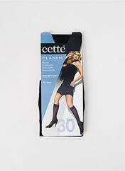 Chaussettes noir CETTE pour femme seconde vue